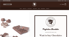 Desktop Screenshot of perfectionchocolates.com